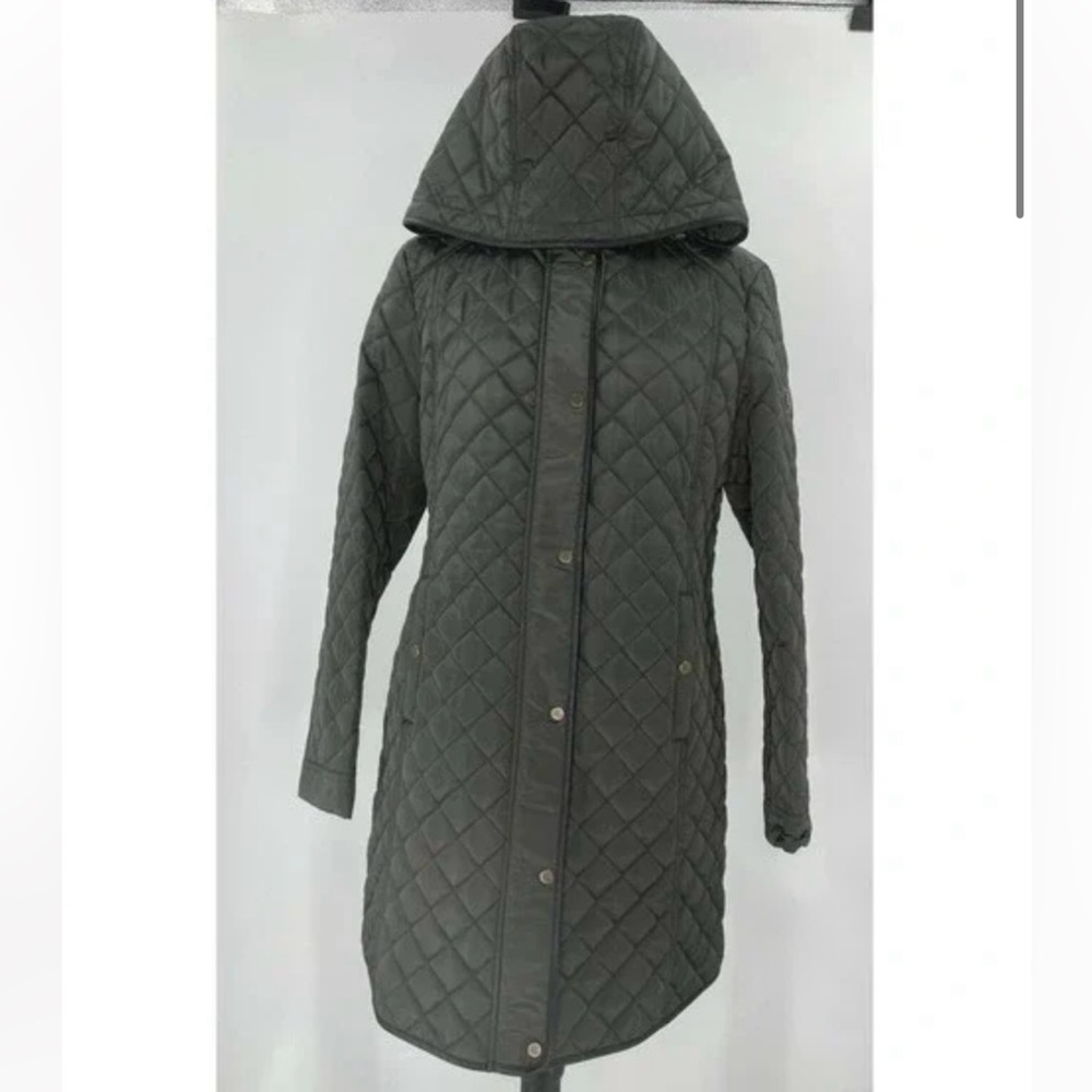 Ralph Lauren Quilted Puffer Jacket in Dark Green